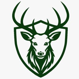 green stag logo small